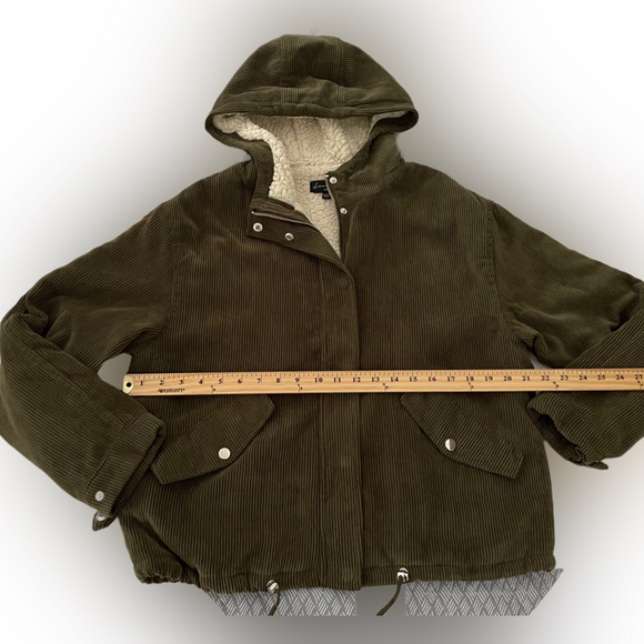 Love Tree Women’s Military Green Fleece Jacket Size:S - Picture 4 of 5